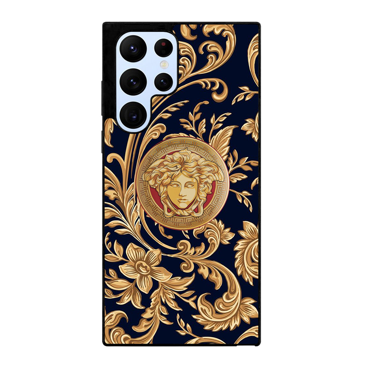 VERSACE MEDUSA GOLD CRAFT Samsung Galaxy S22 Ultra Case Cover